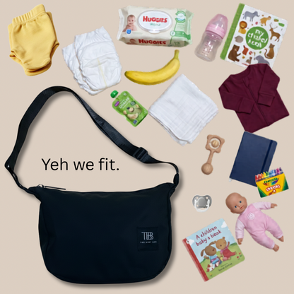A Nappy Bag You'll Actually Want To Wear.