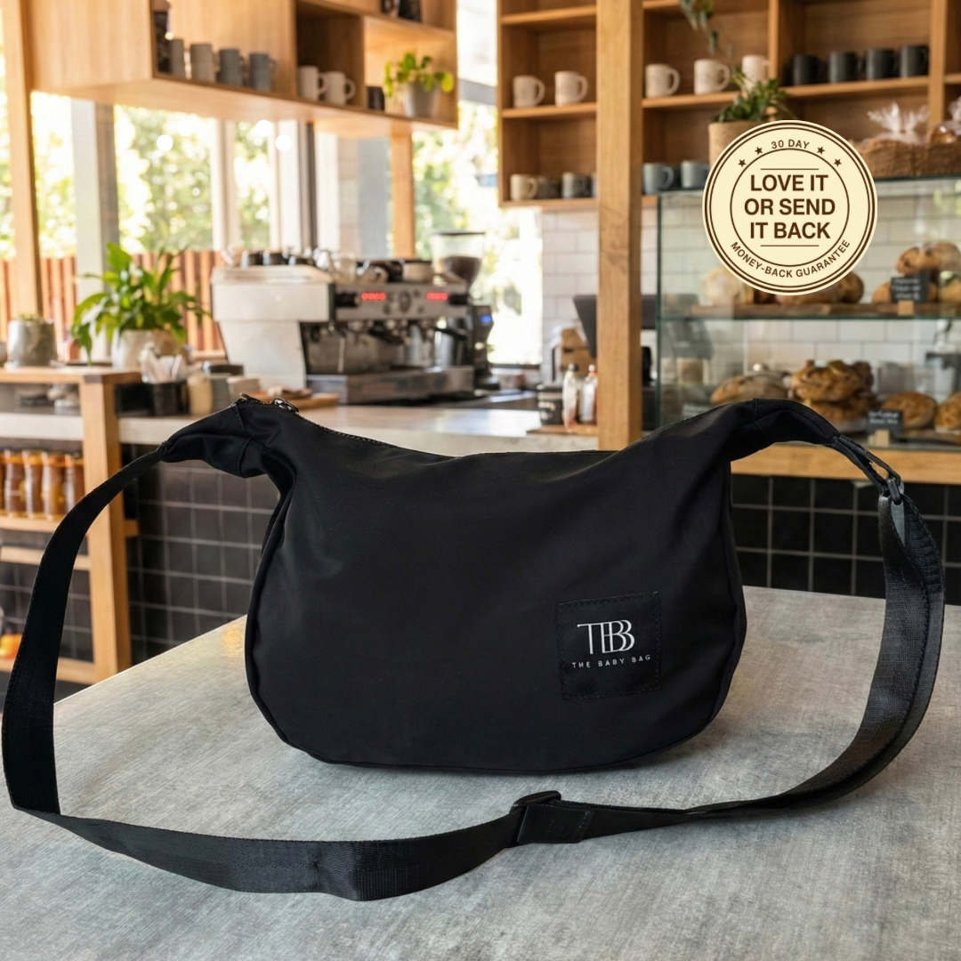 A Nappy Bag You'll Actually Want To Wear.